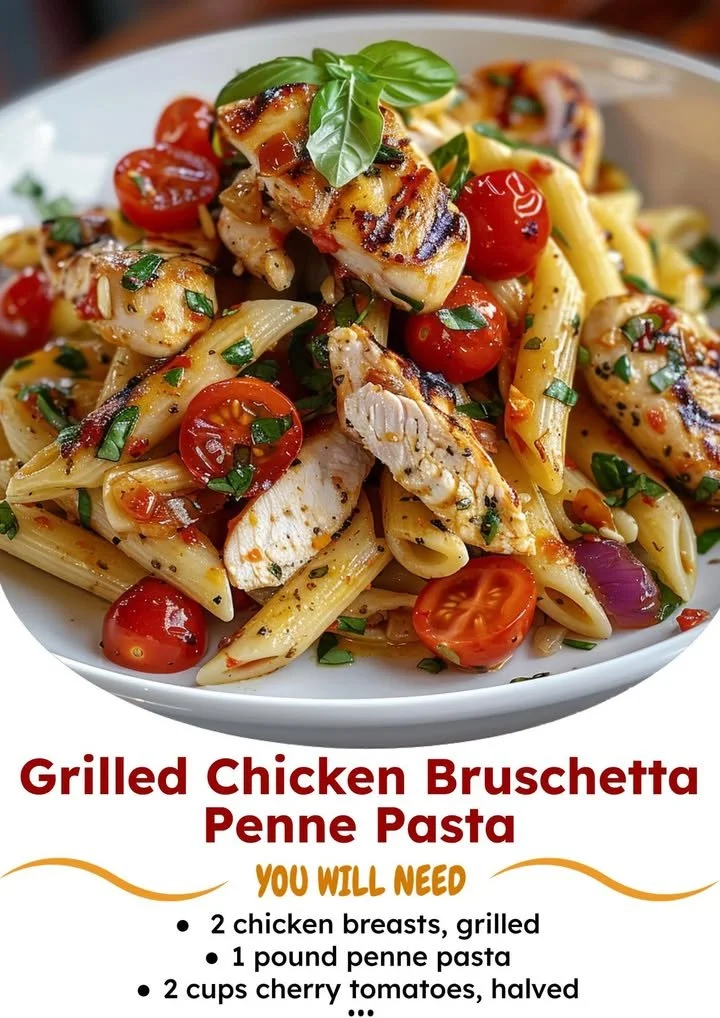 Bruschetta Chicken Pasta