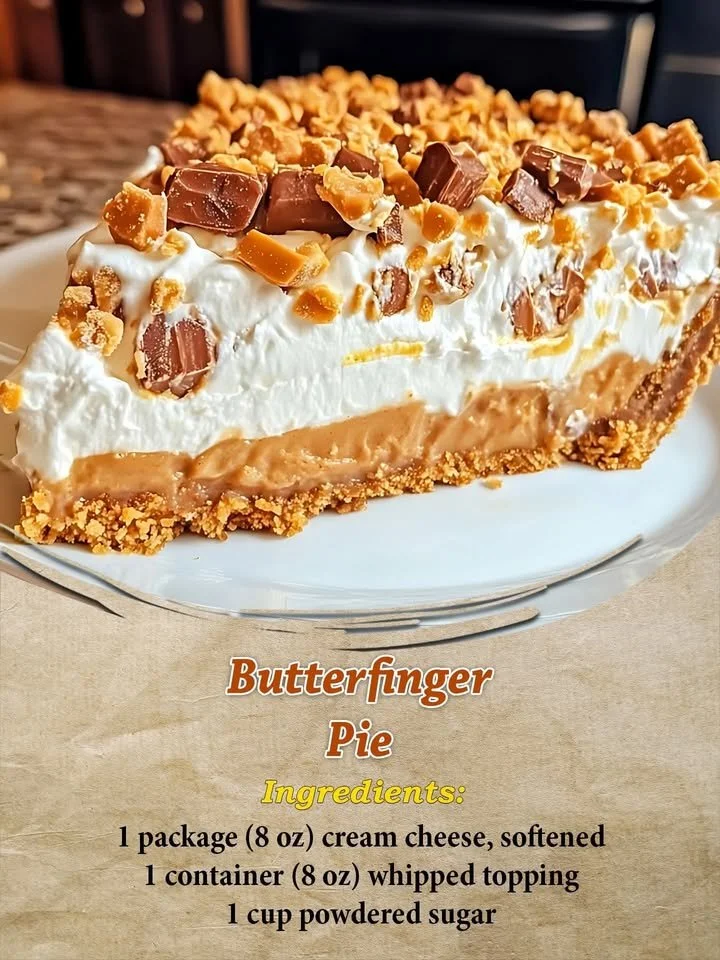 Butterfinger Pie