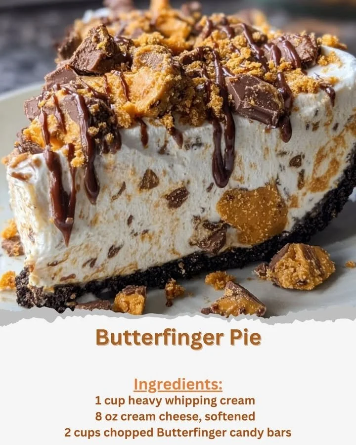 Butterfinger Pie