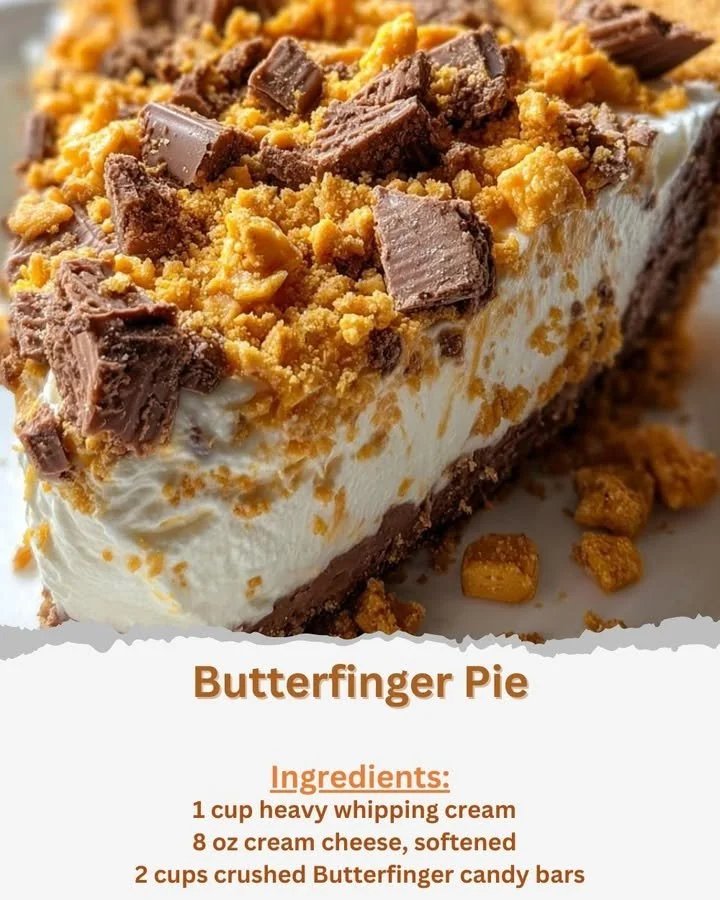 Butterfinger Pie