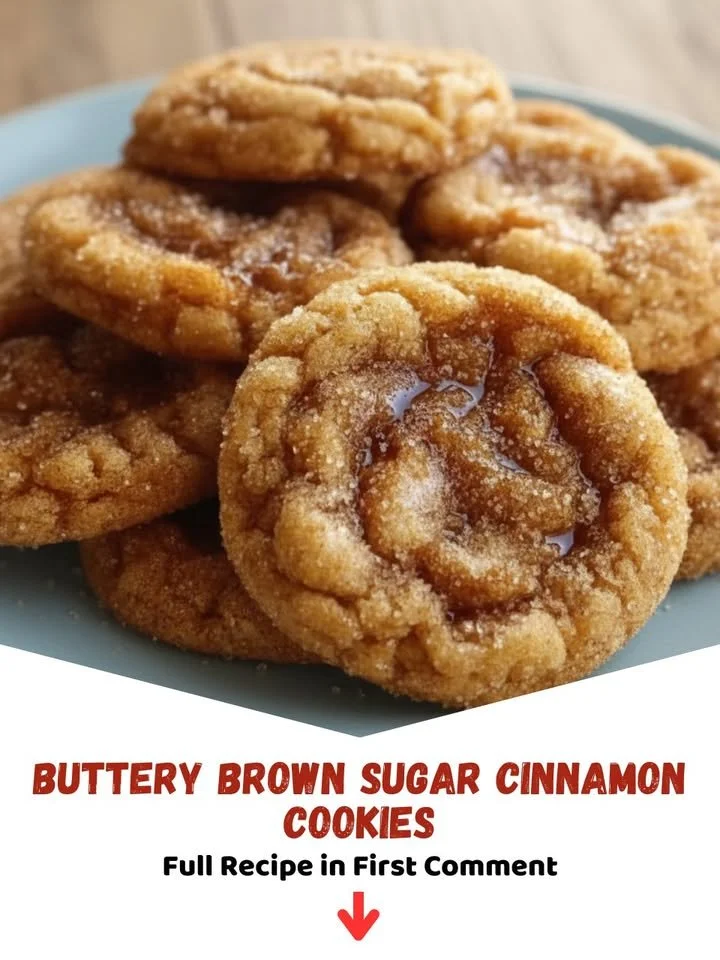Buttery Brown Sugar Cinnamon Cookies