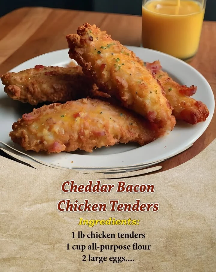Cheddar Bacon Chicken Tenders