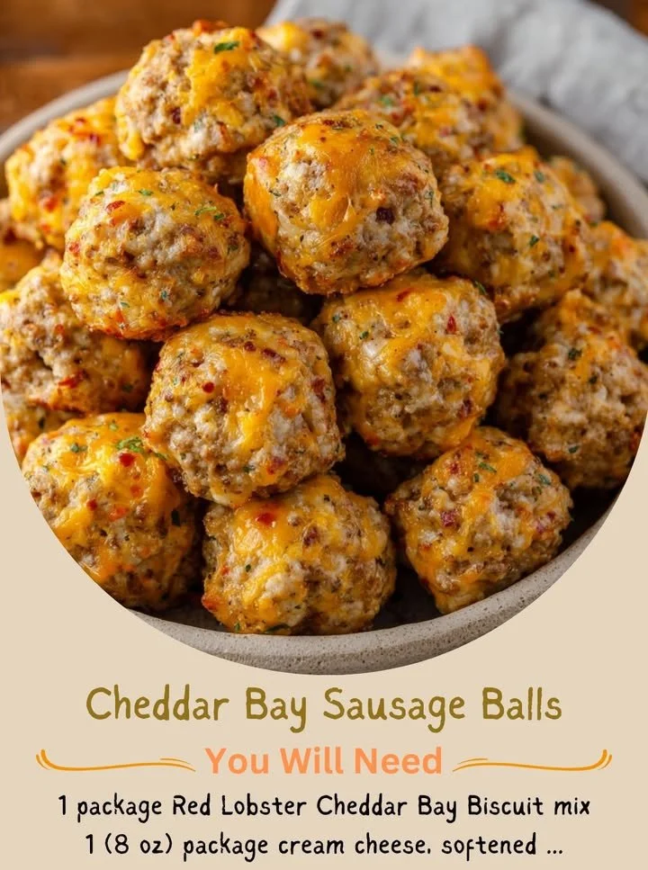 Cheddar Bay Sausage Balls
