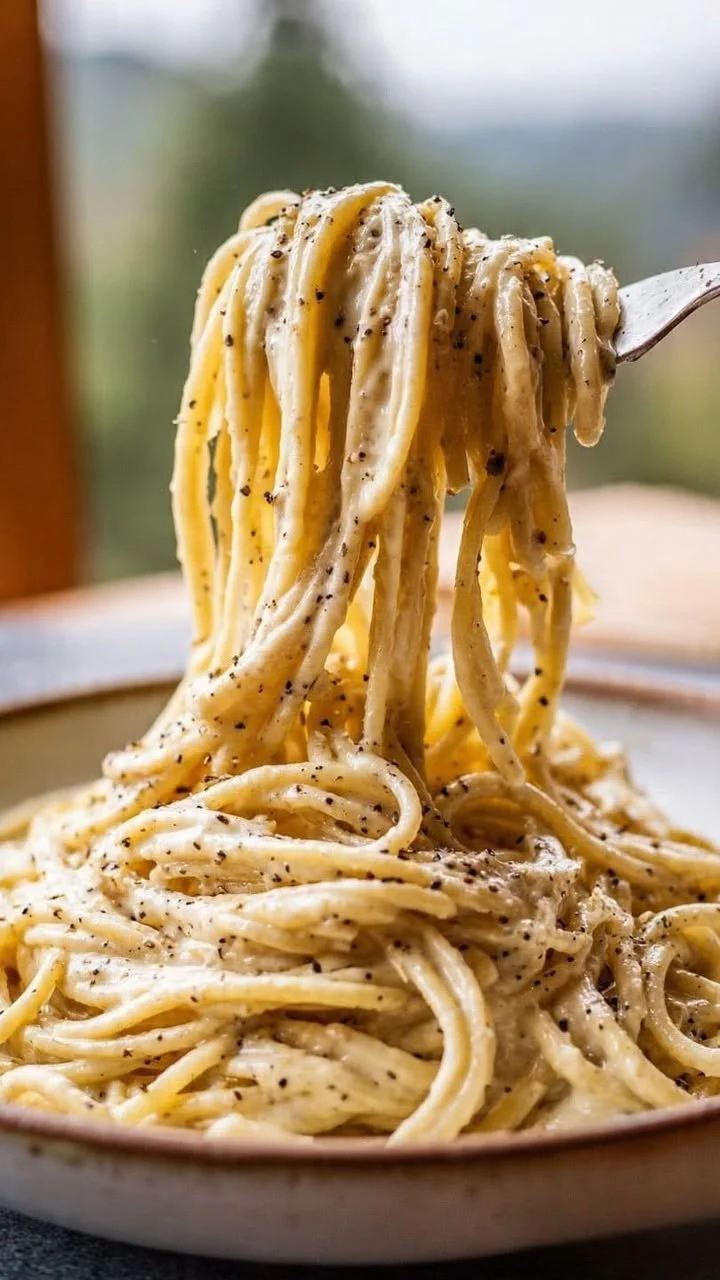 Delicious cheese and pepper dish showcasing vibrant flavors