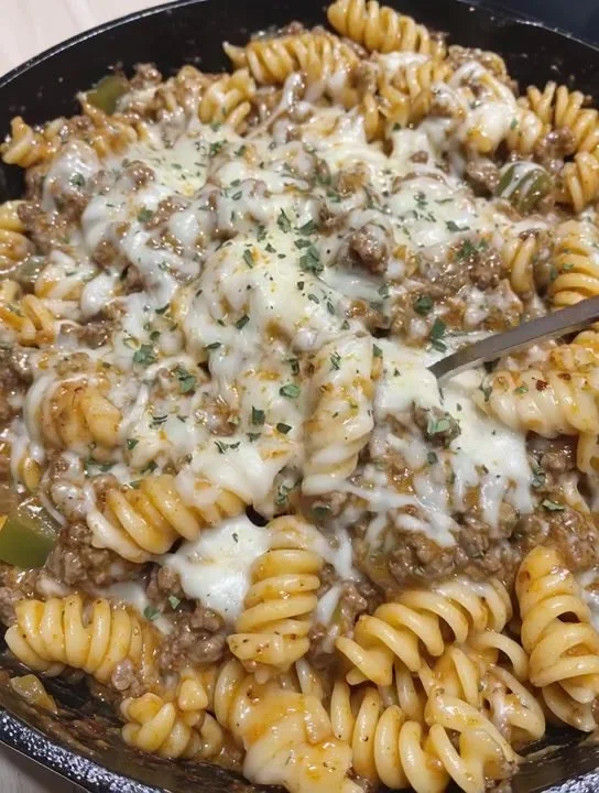 Cheese Steak Hamburger Helper