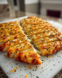 Delicious Cheesy Keto Herb Flatbread, perfect for low-carb diets.