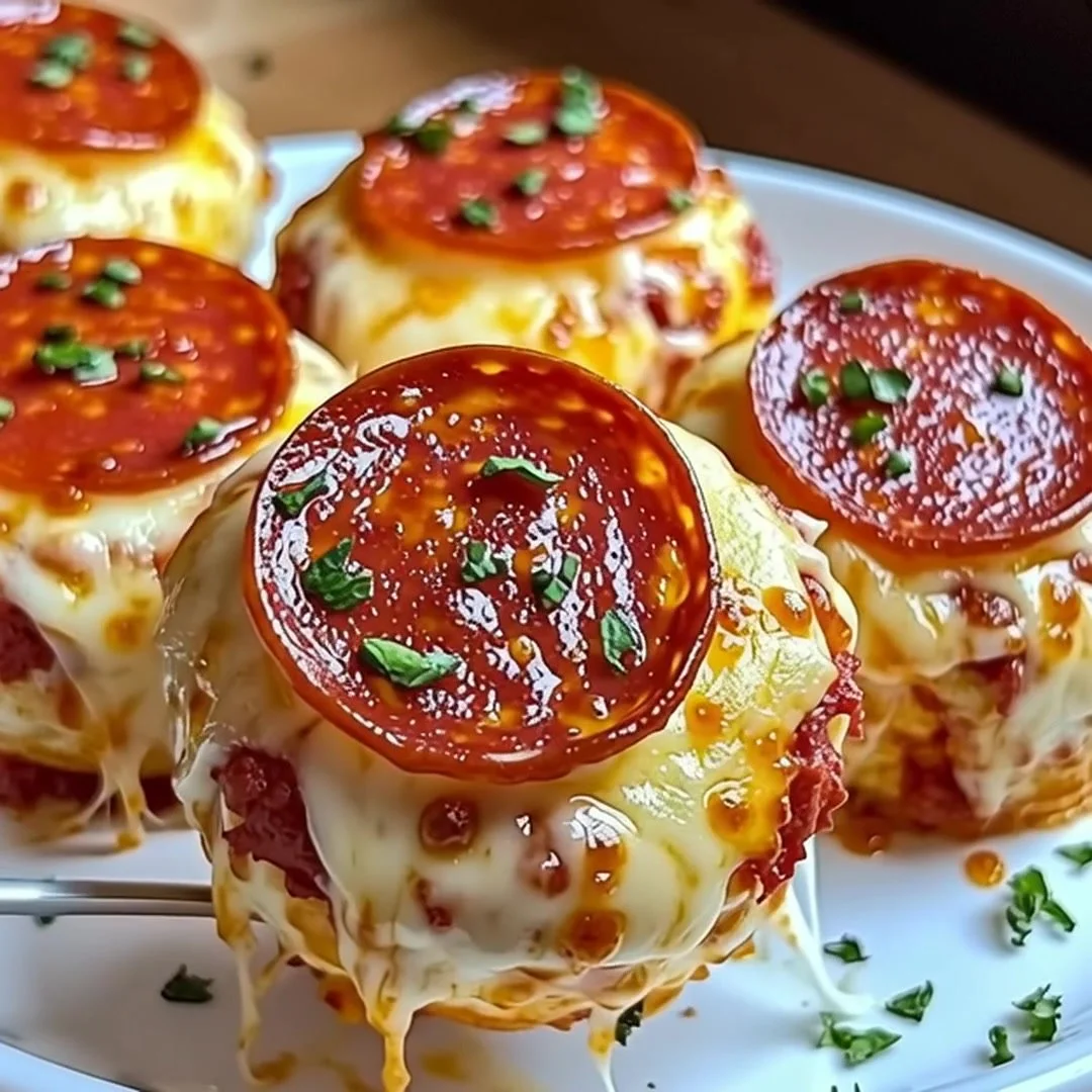 Cheesy Pepperoni Pizza Bombs