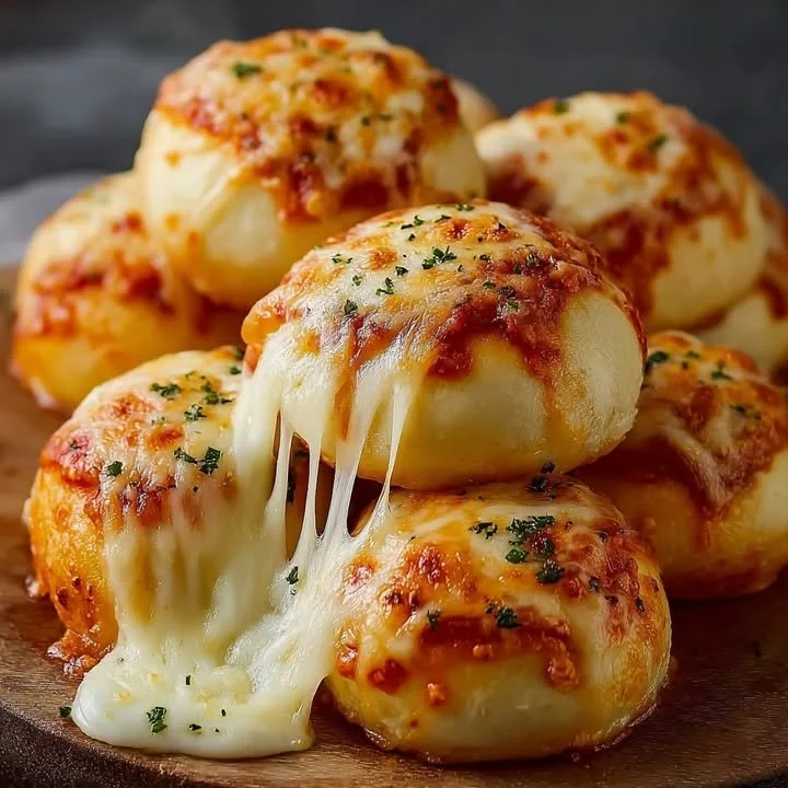 Cheesy Pizza Bombs