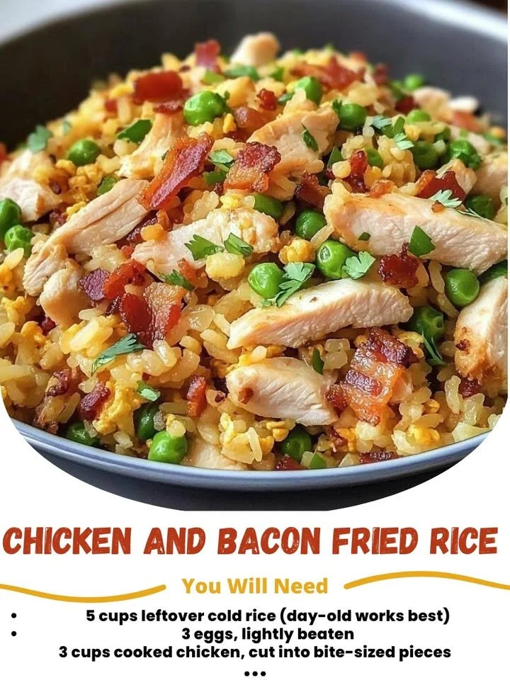Chicken And Bacon Fried Rice