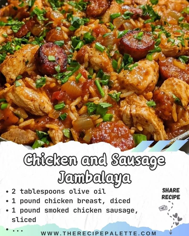 Chicken and Sausage Jambalaya