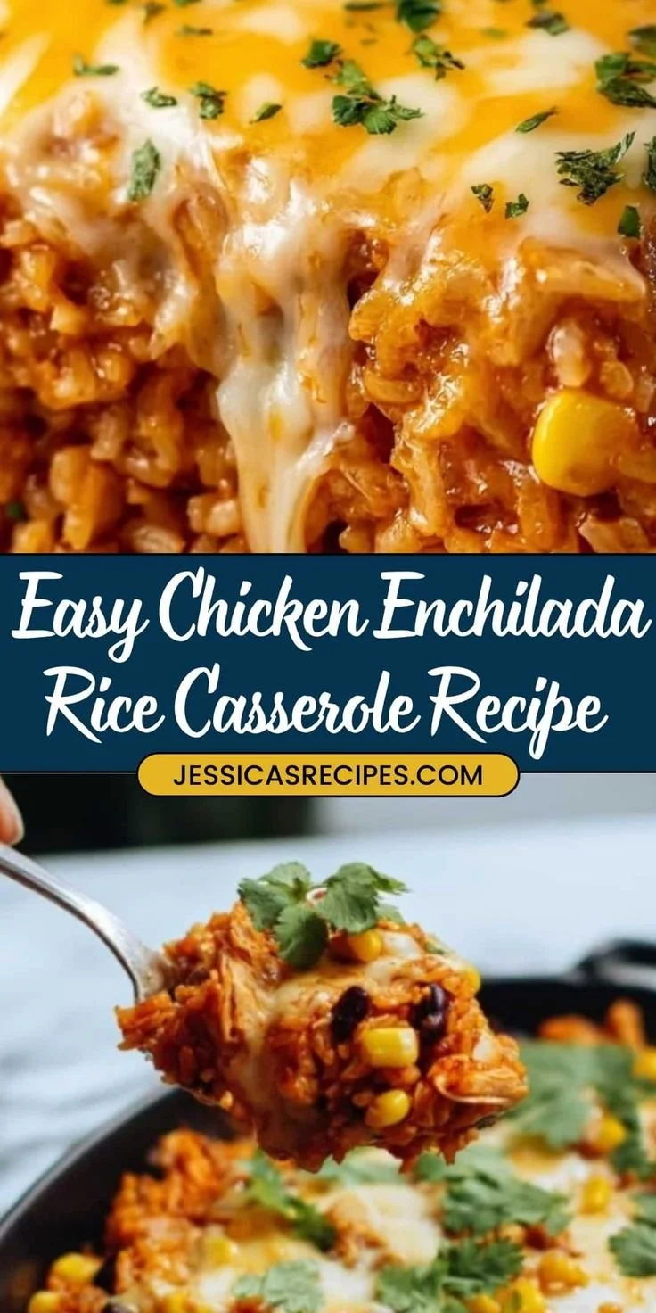 Chicken Enchilada Rice Casserole Recipe
