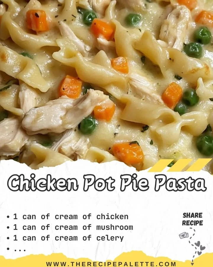 Chicken Pot Pie Pasta