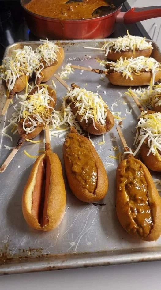 Chili Cheese Corn Dog