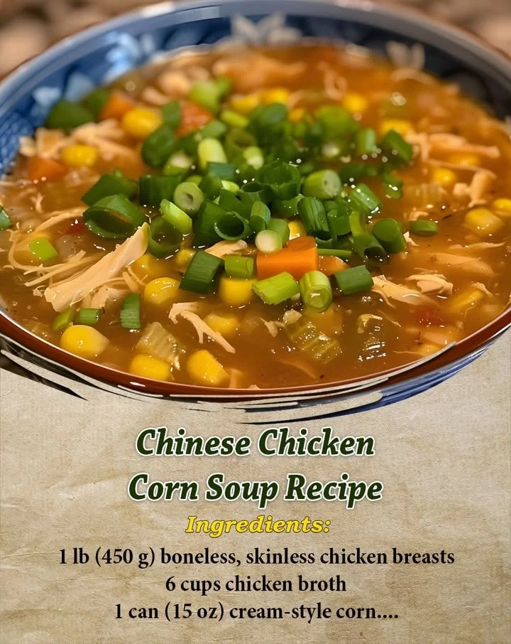 Chinese Chicken Corn Soup