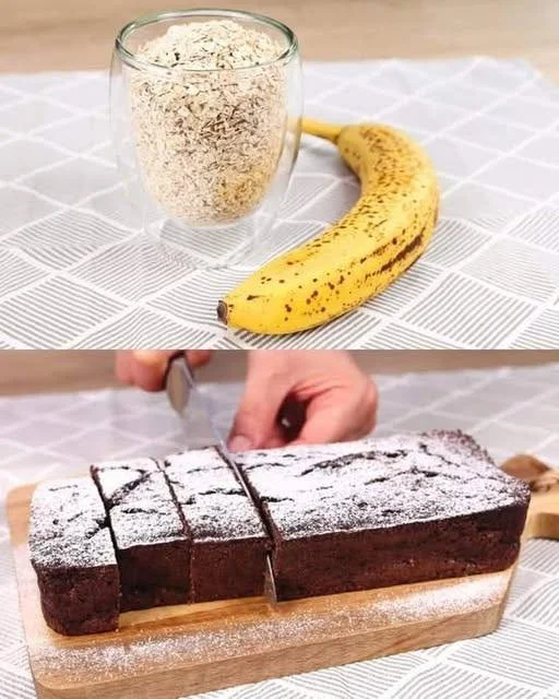 Chocolate Banana Oat Dessert