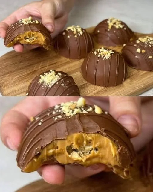 Chocolate Caramel Shells
