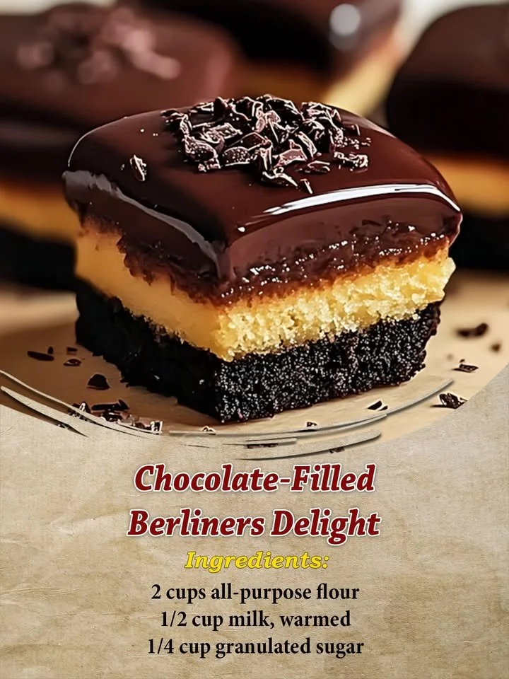 Chocolate-Filled Berliners Delight