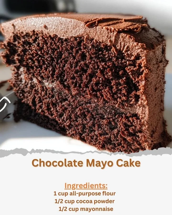 Chocolate Mayo Cake