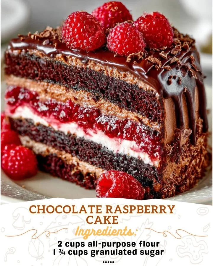 Chocolate Raspberry Cake