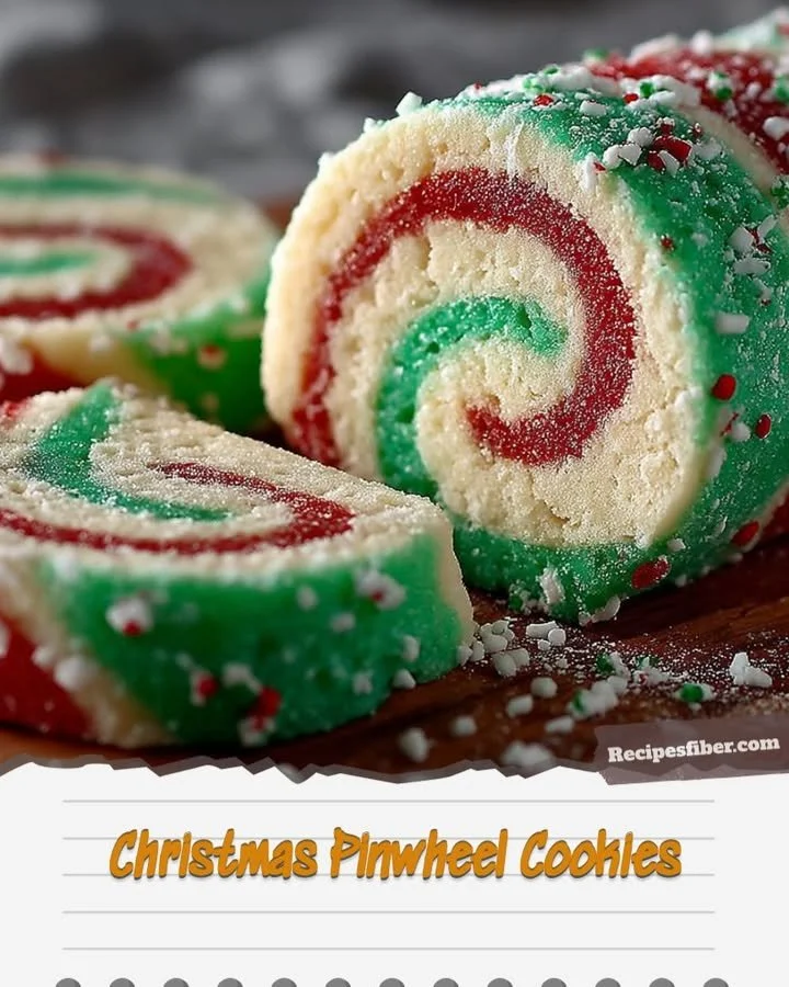 Christmas Pinwheel Cookies