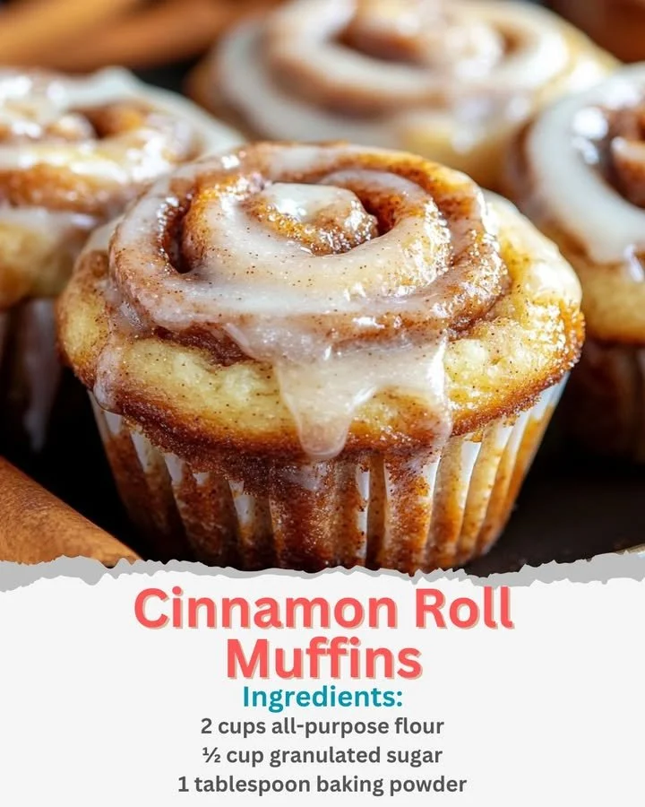 Cinnamon Roll Muffins