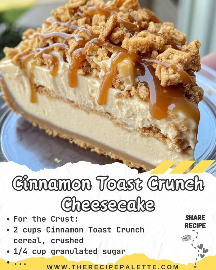 Cinnamon Toast Crunch Cheesecake