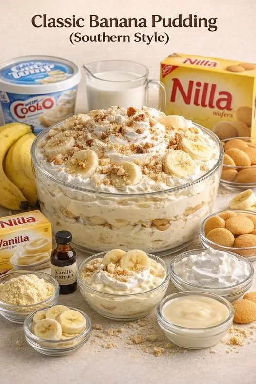 Classic Banana Pudding (Southern Style)