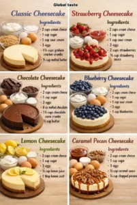 Slice of classic cheesecake with a graham cracker crust and fresh berries on top