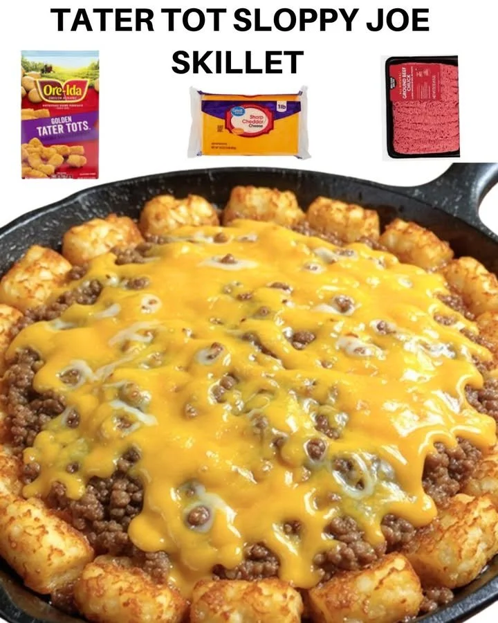 Classic Cheesy Tater Tot Casserole
