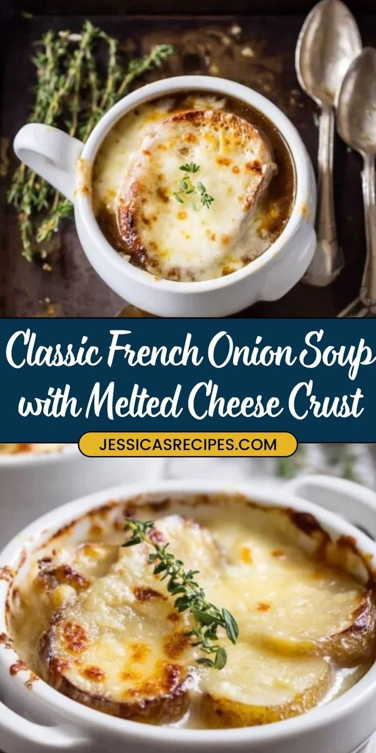 Classic French Onion Soup with Cheese Recipe