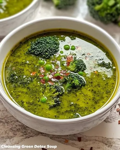 Cleansing Green Detox Soup