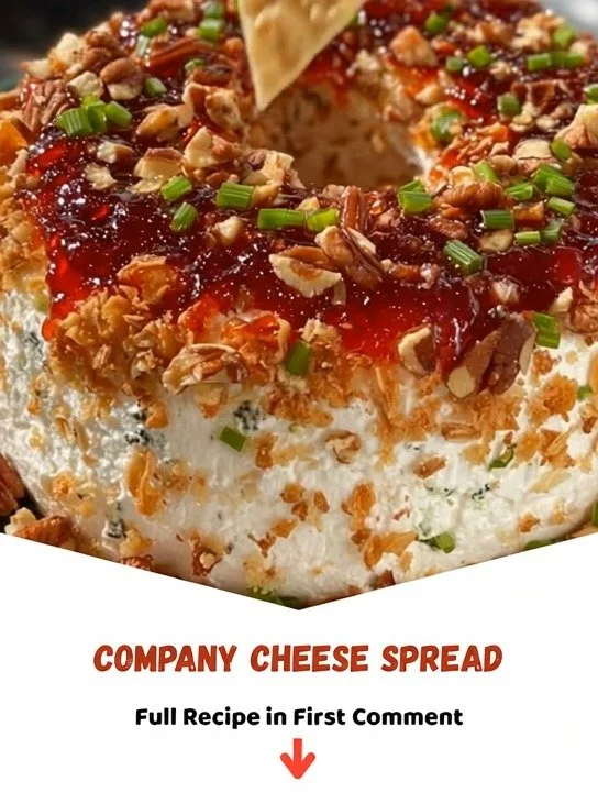 Delicious company cheese spread for snacks and entertaining