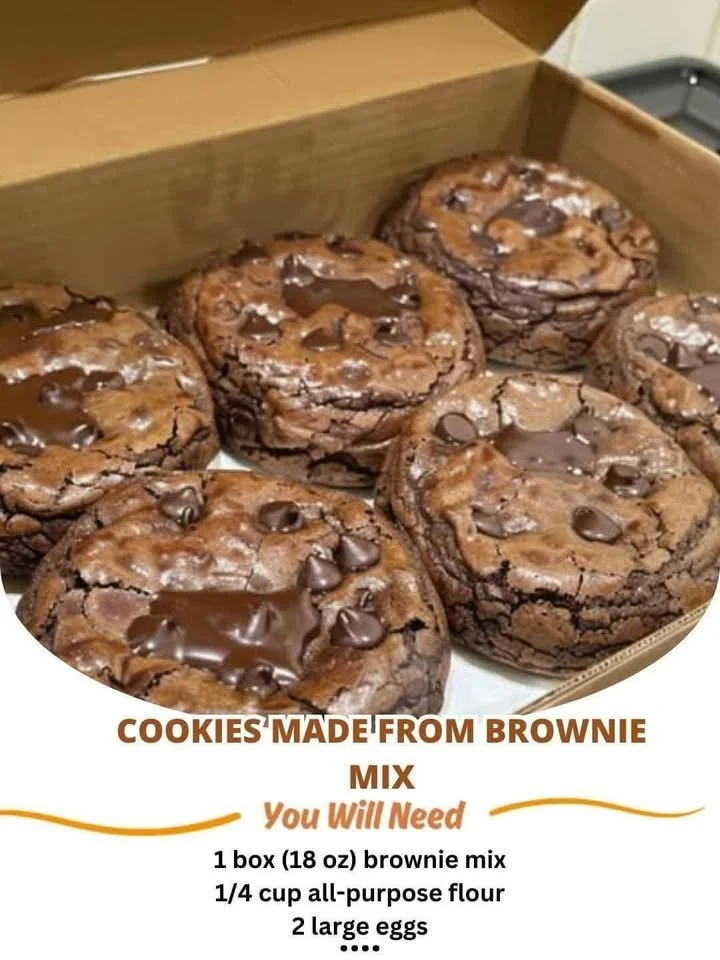 Cookies Made From Brownie Mix