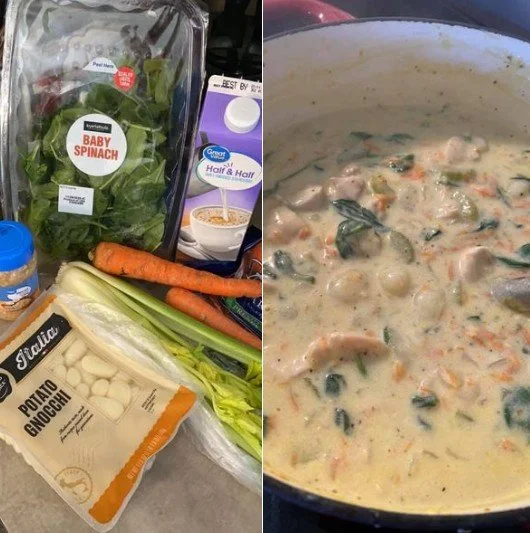 Copycat Olive Garden Chicken Gnocchi Soup