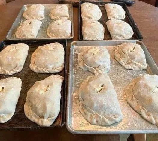 Delicious Cornish Beef Pasties with golden crust and savory filling