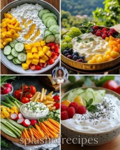 Cottage cheese served with fresh mango slices and drizzled honey