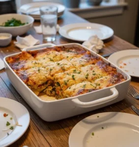 Cozy roasted vegetable butternut squash lasagna with layers of cheese and sauce