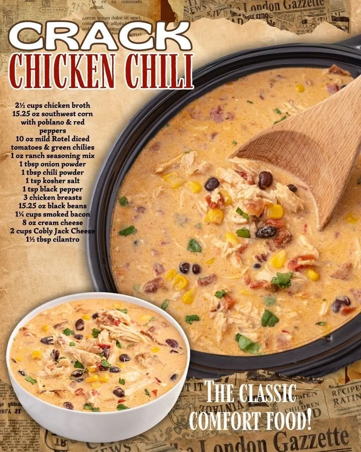 A bowl of creamy Crack Chicken Chili garnished with green onions and cheese