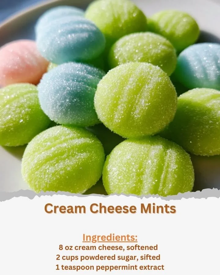 Cream Cheese Mints