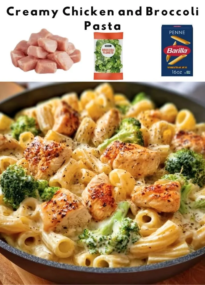 Creamy Chicken and Broccoli Pasta