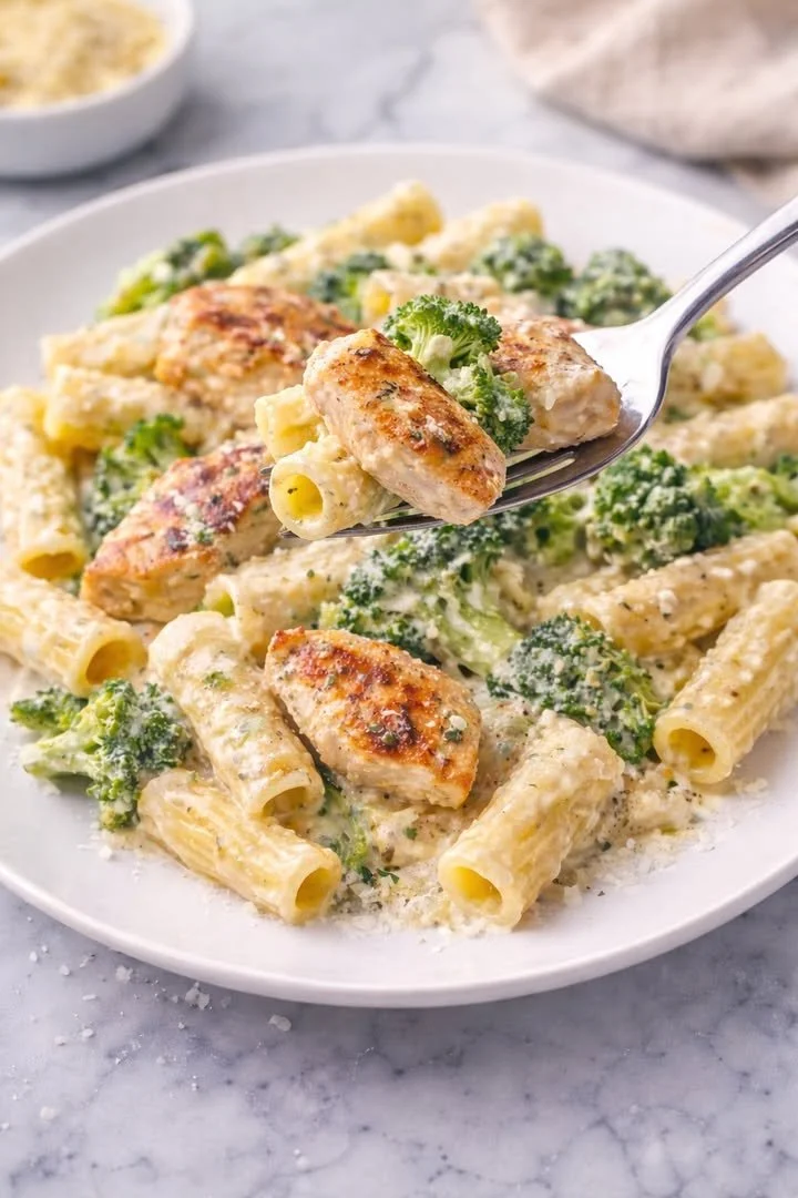 Creamy Chicken and Broccoli Pasta