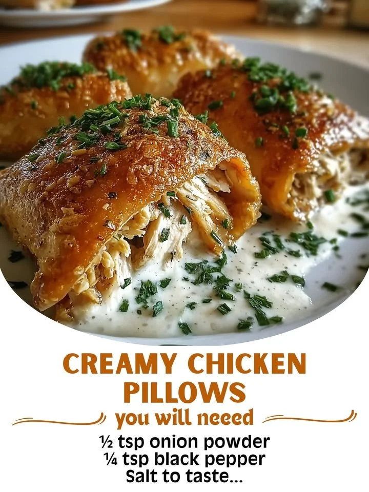 Creamy Chicken Pillows
