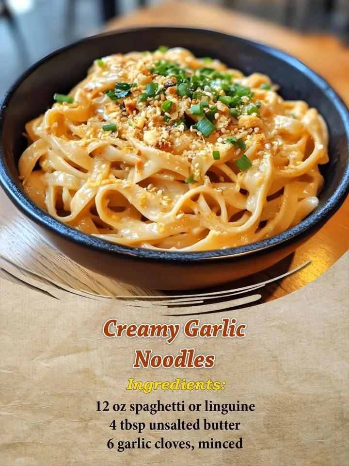 Creamy Garlic Noodles