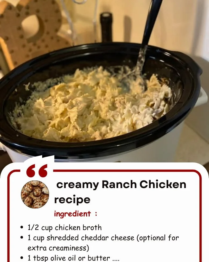 Creamy Ranch Chicken