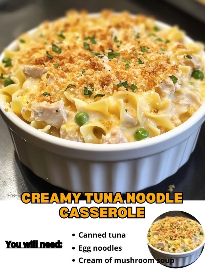 Creamy Tuna Noodle Casserole