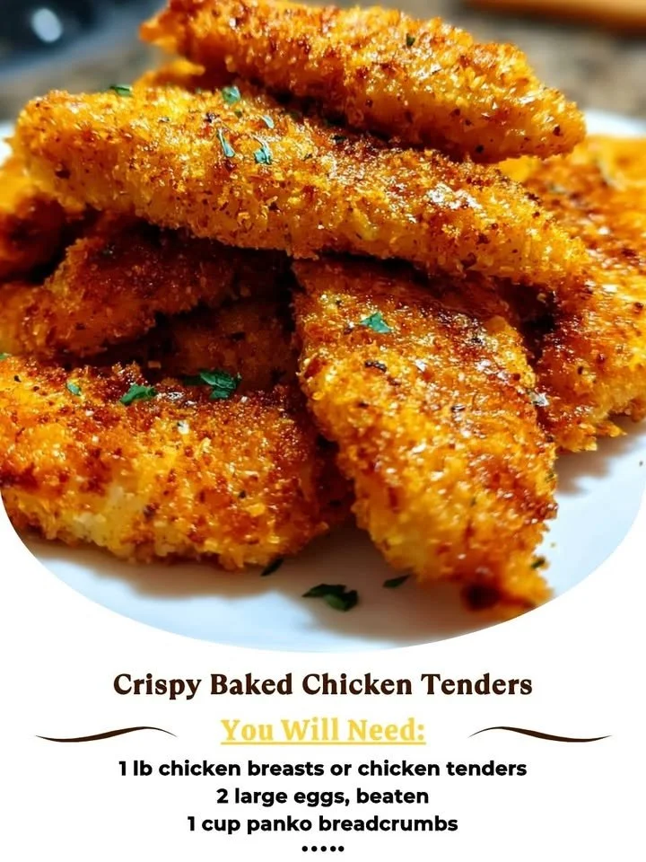 Crispy Baked Chicken Tenders