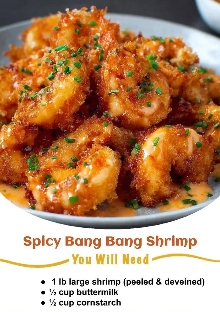 Crispy Spicy Bang Bang Shrimp