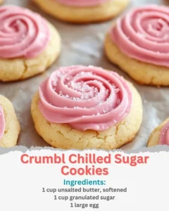 Crumbl chilled sugar cookies on a plate, decorated with colorful icing.