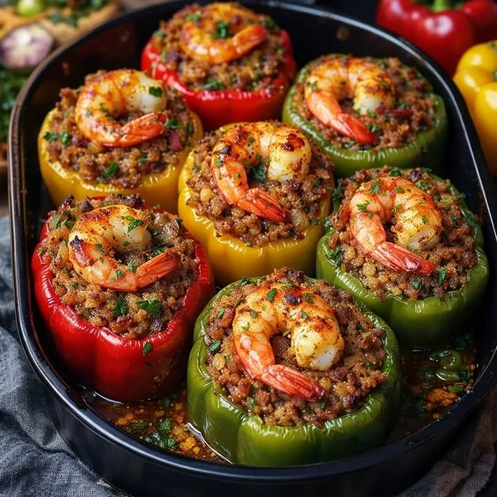 Deliciously Stuffed Bell Peppers