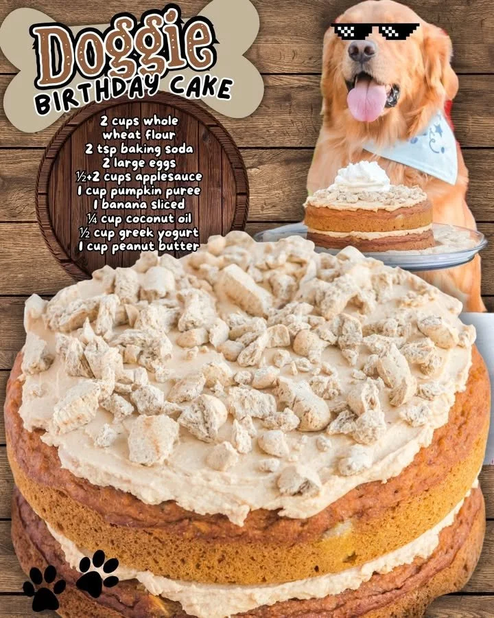 Dog Birthday Cake